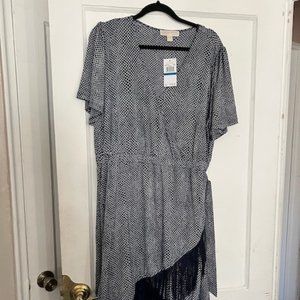 Michael Kors Dress With Fringe Bottom